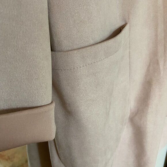 Soft Loose Stretch Blazer in Pale Pink with Pockets [L] - Picture 5 of 5